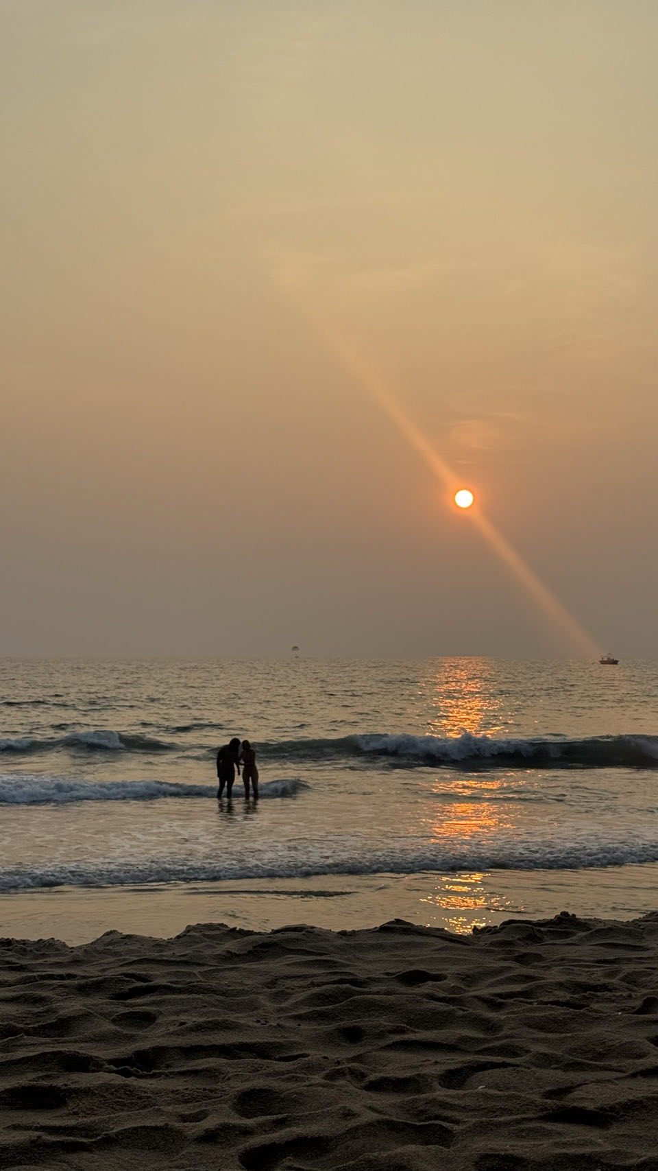 Sunset over the Arabian Sea
